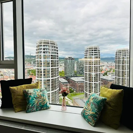 Daire In Panorama On 25th Floor - Amazing View Close To Old Town Bratislava